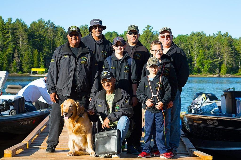 Pattillo Family from Altoona Pa, Loyal guests for over 31 years at Bear's Den Lodge Fishing French River